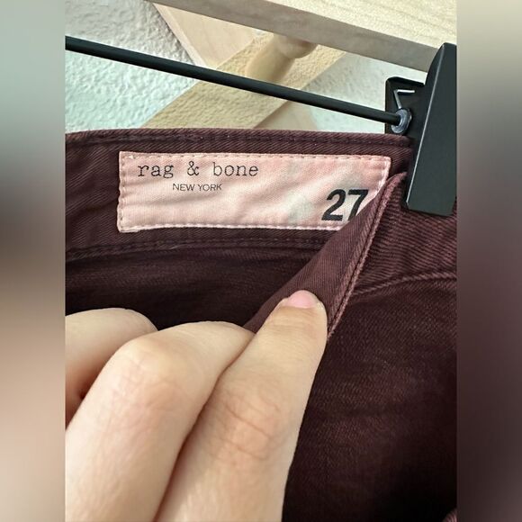 Rag & Bone Maya High Rise Ankle Slim Jeans Sz 27 - Picture 6 of 12